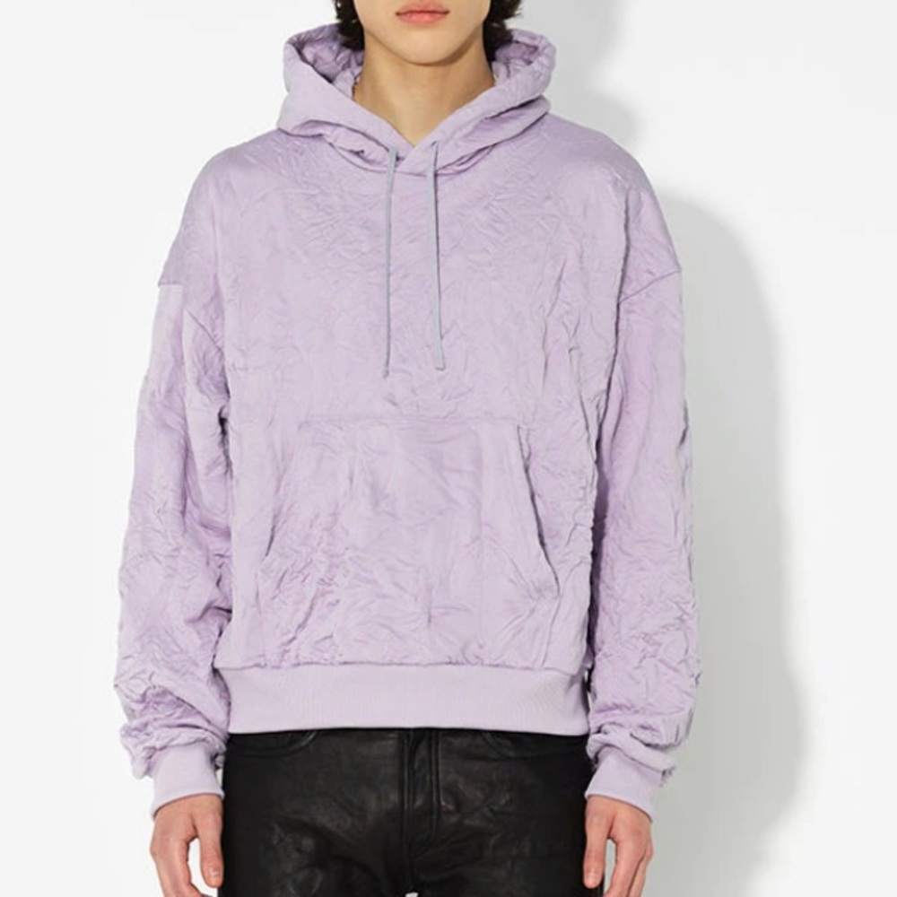 John Elliot- Crinkled Terry Hoodie